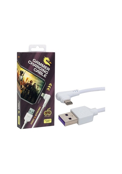 USB 3.1 AMPER ÖRGÜLÜ Apple Uyumlu iPhone GAMİNG OYUNCU KABLOSU