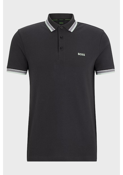 Boss Erkek Polo Yaka T Shirt 50469055 016 Antrasit Antrasit