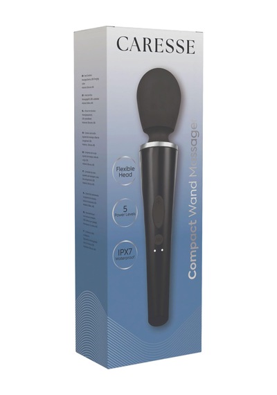 Caresse Kompakt Değnek Masaj Aleti - 5 Titreşim Seviyesine Sahip Güçlü Mini Masaj Çubuğu, 6000 Rpm Motor, Ipx7 Su Geçirmez, Ergonomik Tasarım, Şarj Edilebilir, Fısıltı Sessizliğinde Caresse Kompakt Değnek Masaj Aleti - 5 Titreşim Seviyesine Sahip Güçlü Mini Masaj Çubuğu, 6000 Rpm Motor, Ipx7 Su Geçirmez, Ergonomik Tasarım, Şarj Edilebilir, Fısıltı Sessizliğinde