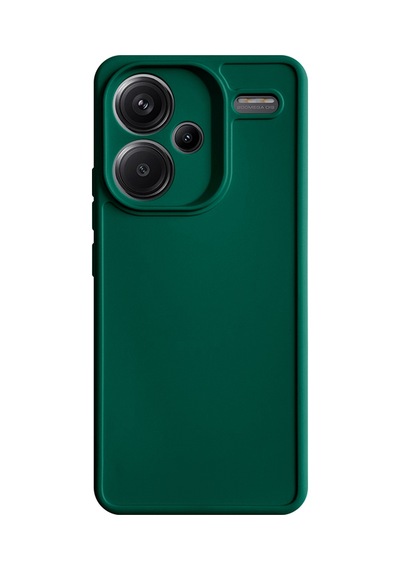 Redmi Note 13 Pro Plus Uyumlu Kamera Korumalı Darbeye Dayanıklı Renk Atmayan Keep Silikon Kılıf Haki