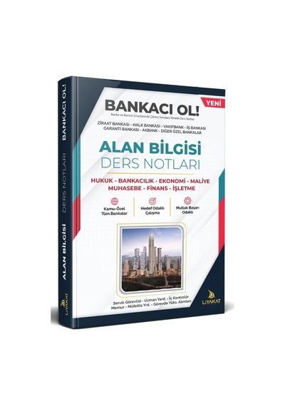 Güncel Bankacı Ol - Banka Sınavları Özel Ders Notları Alan Bilgi