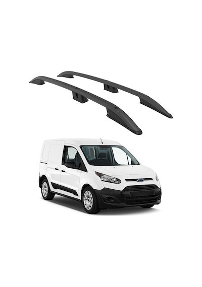 Ford Connect 2013-2023 / Uzun Şasi Turtle Crown Tavan Çıtası Siyah