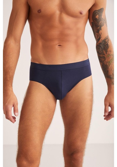 Kom Ariel Lacivert Erkek Slip 2'li Avantajlı Paket 001