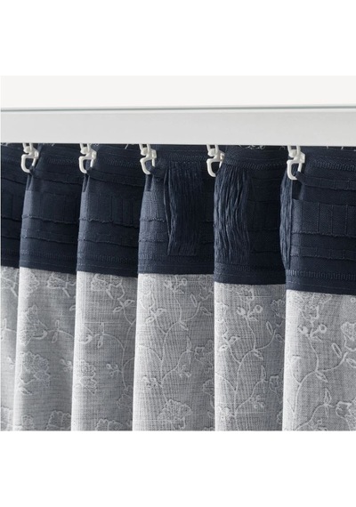Ikea Trystavmal Fon Perde 145x300 Cm Koyu Lacivert