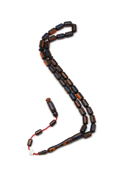 Usta İşçilikli Kafur Ağacı Tesbih 6 X 10 Mm Kapsül Kesim - T-1777