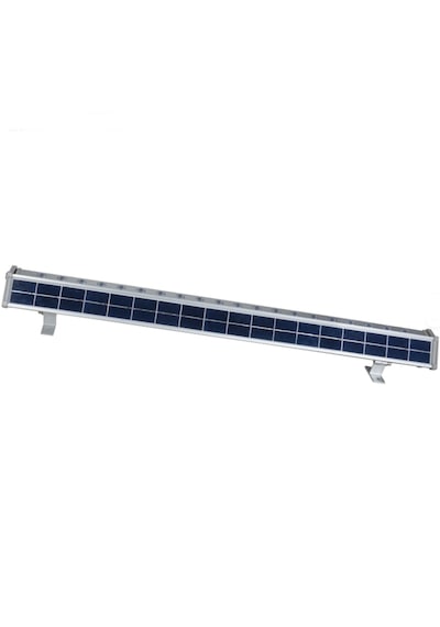 Solar Güneş Enerjili , Uzaktan Kumandalı Wallwasher Led Işık 100cm Günışığı - Sensörlü Kumandalı Size-24 Led