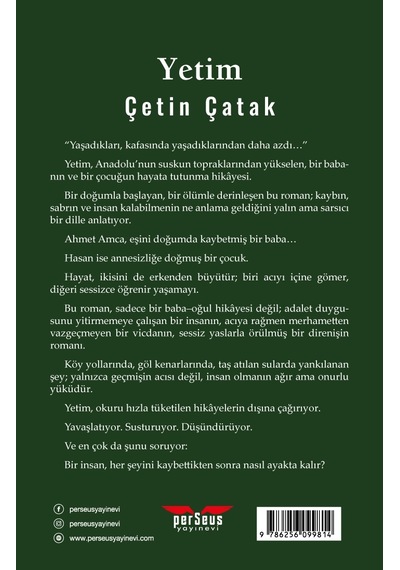 Yetim - Çetin Çatak - Perseus Yayınevi