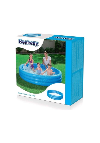 Bestway Havuz183 x 33cm Düz Zemin 3 Böl (51027) Yeşil