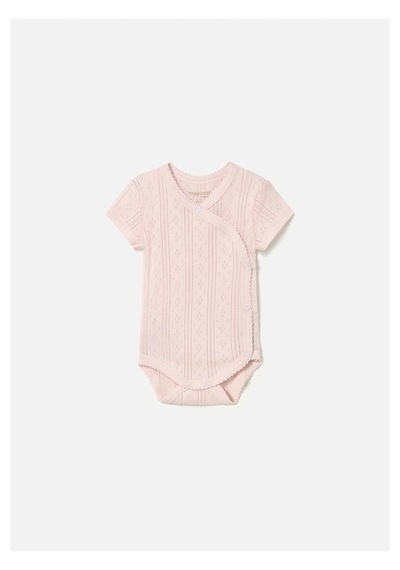 Kız Bebek Kısa Kollu Zıbın Pembe 1701 Pembe