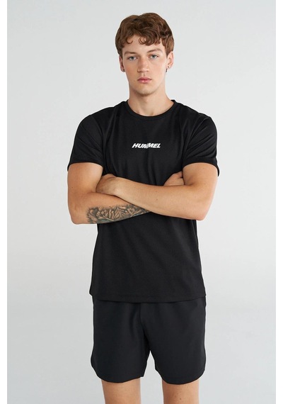 Hummel Rico S/s 912251-2001 Siyah Erkek T-shirt