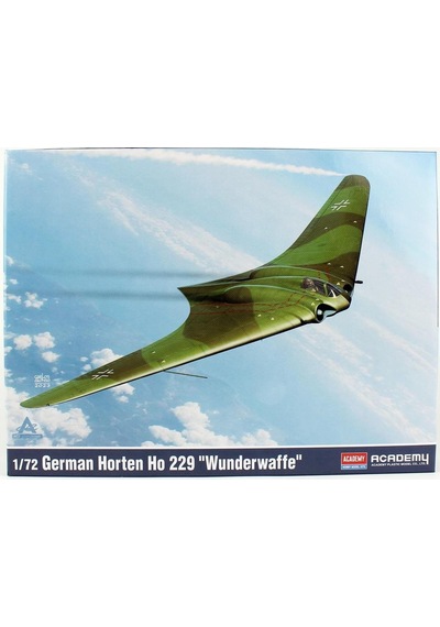 Academy 12583 1/72 Ölçek, German Horten Ho 229 Wunderwaffe Savaş Uçağı, Plastik Model Kiti-55930