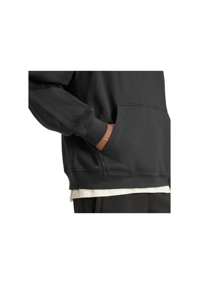 Black Adidas Erkek Günlük Kapşonlu Sweatshirt P Ess Hd Jc9572 Siyah