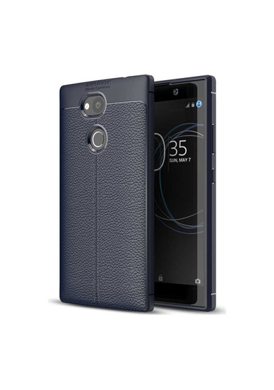 Sony Xperia L2 Kılıf Deri Tarzı Niss Silikon Case