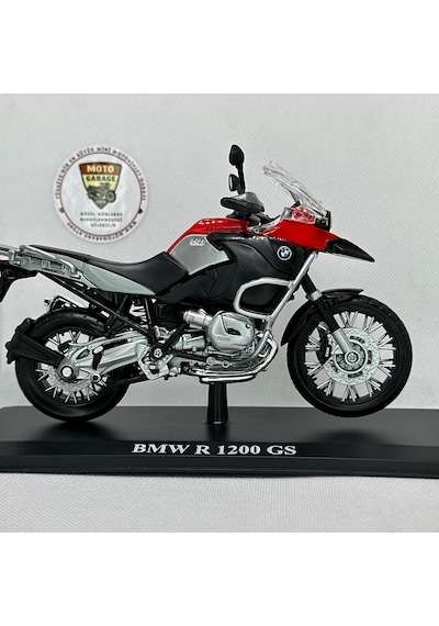 Bmw R1200 Gs 1:12 Stantsız Diecast Maket Motor Metal Model Motosiklet