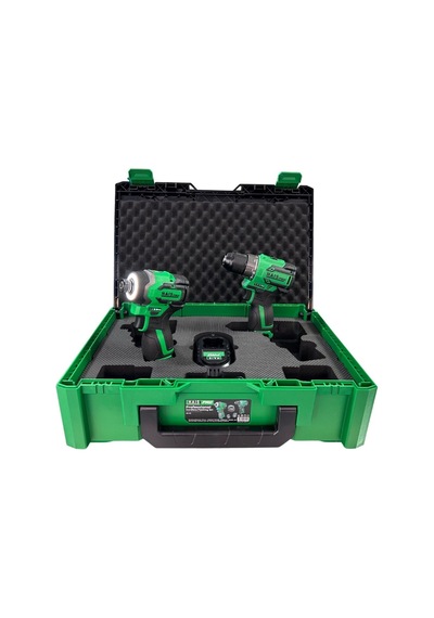 Profesyonel 16v Akülü Set, 2'li + 2x2 Ah Çift Akü, Haispro Rb-03