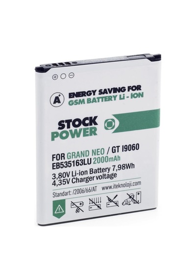Samsung Uyumlu Galaxy Grand Neo Gt İ9060 Stock Power Batarya
