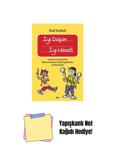 İyi Düşün İyi Hisset + Yapışkanlı Not Kağıdı