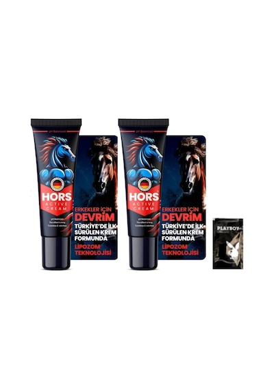 Hors Active Cream P.enis Kremi 50ml 2 Adet 1 Adet Jel