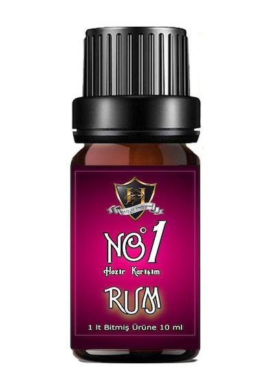 Hazkat Profesyonel Rum Hazır Karışım Aroma 10 ML
