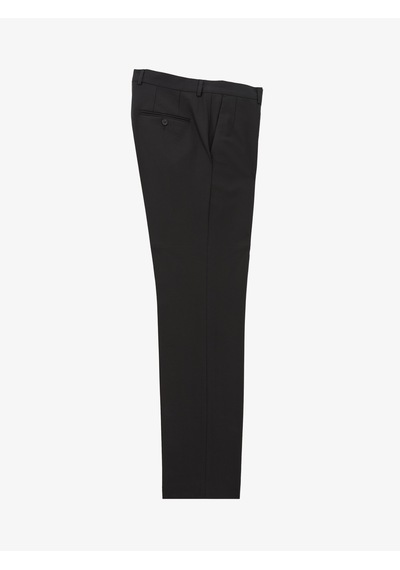 Cacharel Siyah Slim Fit Yün Karışımlı Şal Yaka Smokin Damatlık