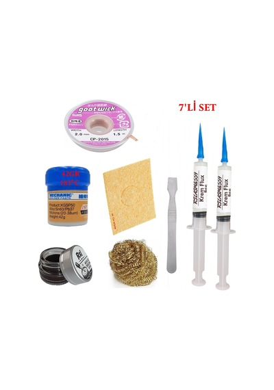 Mechanic Krem Lehim 183 C 42gr Havya Uc Temizleyici Flux Lehim Toplama Cp-2015 Lehim Emme Teli Spatula K04