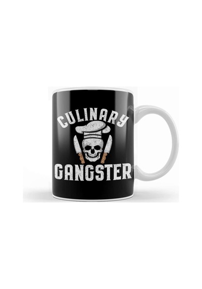 Funny Culinary Gangster The Best Cook Cute Skull Kupa Bardak Porselen Karışık
