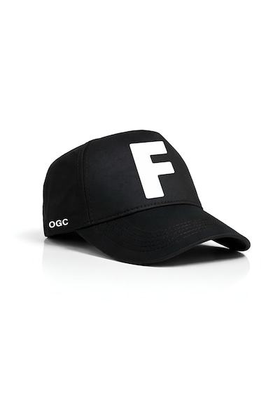 Ogc F Harfi Unisex Şapka Siyah