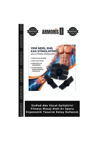 Sixpad Abs Vücut Geliştirici Fitness Masaj Aleti Ev Sporu Ergonomik Tasarım Kolay Kullanım
