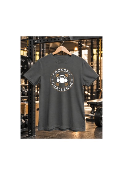 Segungear Cfchallenge Erkek Regular Fit Baskılı Spor Tişört Gri - 933732777 Gri