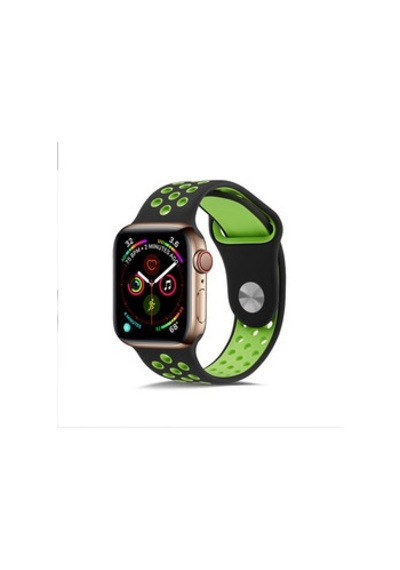 Apple Watch Uyumlu Ultra 49mm Kordon Krd-02 Silikon Strap Kayış - Haki