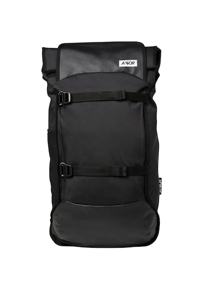 Aevor Trıp Pack 26l Dizüstü Bilgisayar Bölmeli Sırt Çantası, Genişletilebilir, Su Itici Seyahat Çantası Siyah