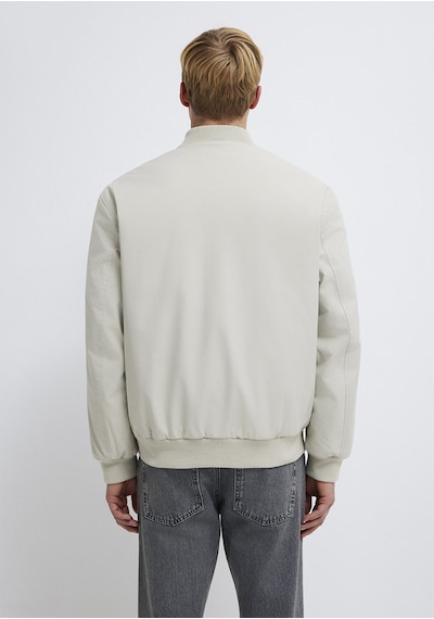 Mavi - Mavi Logo Nakışlı Gri Bomber Ceket 0110774-70144 Gri