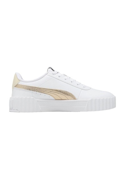 Puma Carina 3.0 Metallic Whisper Kadın Sneakers Günlük Ayakkabı 40451102 Beyaz
