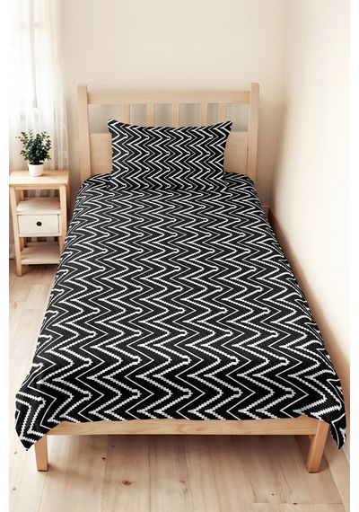 Siyah Geometrik Zigzag Genç Odası Tek Kişilik Pike Takımı - Modern 160x220 Cm Kapitone Yatak Örtüsü Mistik Şafak Serinliği Siyah Geometrik Zigzag Genç Odası Tek Kişilik Pike Takımı - Modern 160x220 Cm Kapitone Yatak Örtüsü Mistik Şafak Serinliği