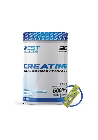 West Nutrition Kreatin Monohidrat 100 gr - 20 Servis