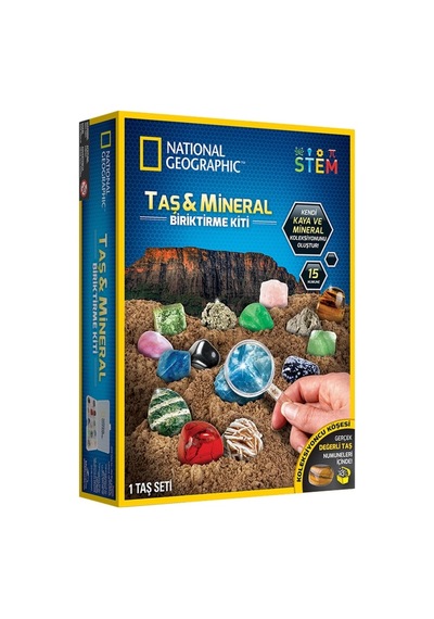 Mey İthalat Natgeo Taş Ve Mineral Biriktirme Kiti