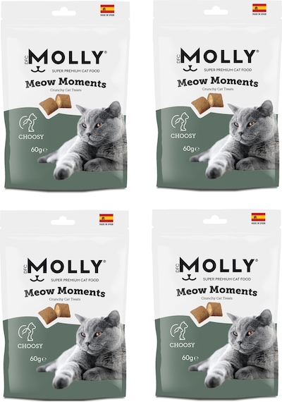Molly Meow Moments Choosy Seçici Kediler İçin Ödül Maması 60 G X 4 Adet