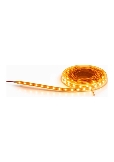 1 Adet 5 Metre Cata Ct 4485 İç Mekan 12v 10 Çipli Şerit Led Amber Işık Çok Renkli