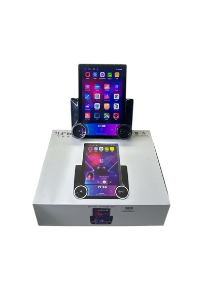 For-x Dual Knob 2k Tesla Ekran Tüm 9 Ve 10 İnç Çerçevelere Uyumlu Profesyonel Multimedia 9"