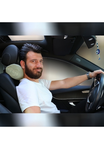 Beddo™ Bambu Serisi | Ortopedik | Araç Boyun Yastığı