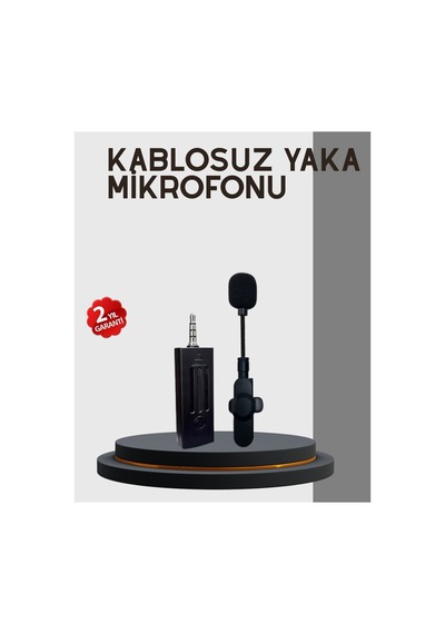 20 Metre Menzilli Kablosuz Yaka Mikrofonu Gürültü Engelleyici - Hs08375226-2360 Renkli Renkli