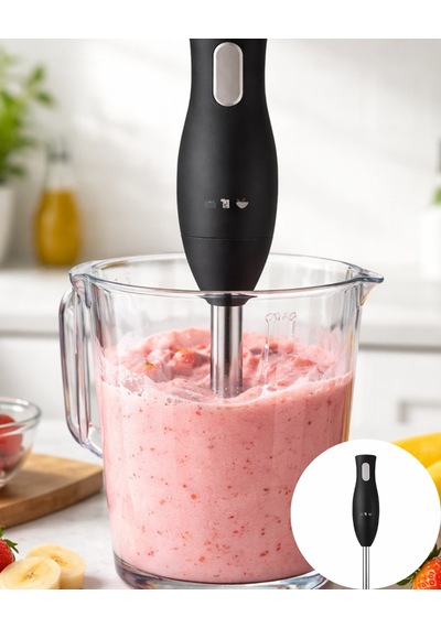 Mey İthalat Mutfak El Blenderı Paslanmaz Çelik Uçlu Ergonomik Tasarım Renkli