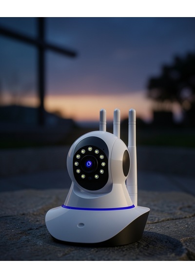 Ip Kamera 3.0mp 1080p Wifi Çift Yönlü Ses Hareket Sensörlü Uczwifikamerası3