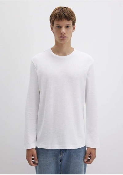 Mavi Erkek Sweat M065755-620-22497 Beyaz