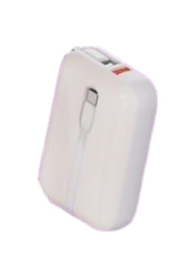10000 Mh Pd 20w Ve Usb 22.5w Fast Hızlı Şarj Dahili Type C Ve Lightning Kablolu Dünya Standartlarına Uygun Polymer