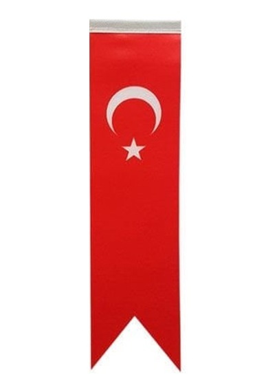 Sublimasyon T Tipi Kırlangıç Türk Masa Bayrağı Diğer