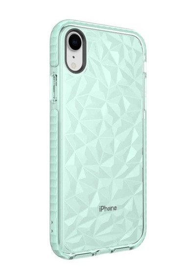 Apple Uyumlu iPhone Xr 6.1 Kılıf Zore Buzz Kapak Yeşil