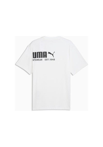 Puma Sport Graphic Erkek Beyaz Tişört 692169-02