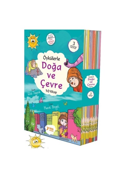 Öykülerle Doğa Ve Çevre 3. Sınıflar İçin 10 Kitap Set
