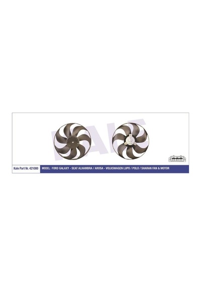 KALE 421000 FAN MOTORU POLO III 95- 1.3 1.4 1.6 1.7 SDI 1.9D 1.9